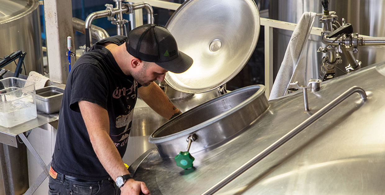 Brewmaster Brian O'Reilly, Mainstay Independent Brewing Co. Philadelphia, PA